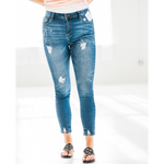 Free Spirited High Rise Skinny Jeans