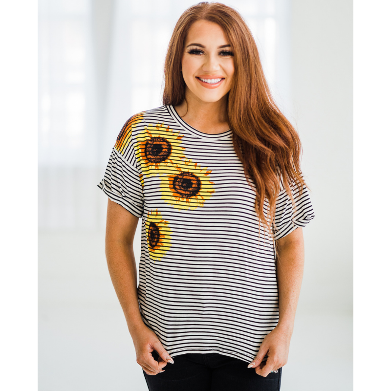 Sunflower Season Top