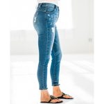 Free Spirited High Rise Skinny Jeans