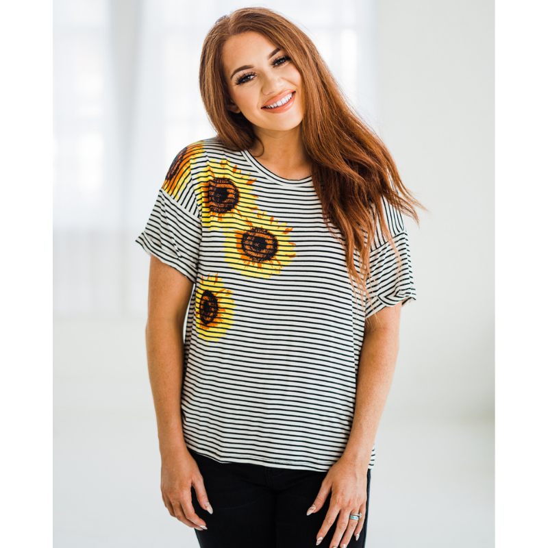 Sunflower Season Top