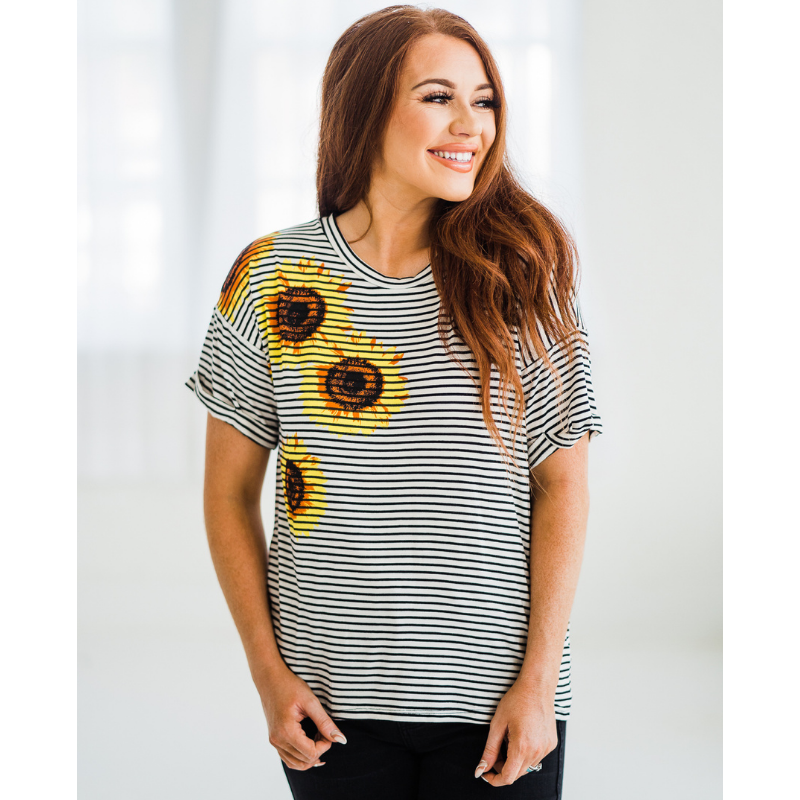 Sunflower Season Top