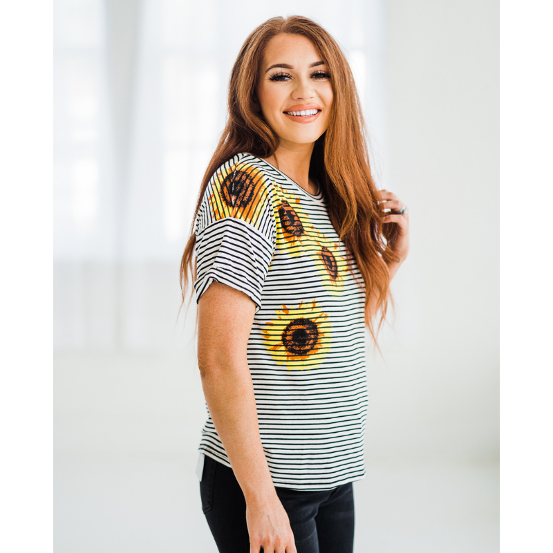 Sunflower Season Top