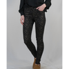 High Rise Reptile Print Skinny Jean