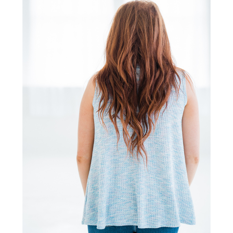 Lake Side Tank Top - Blue