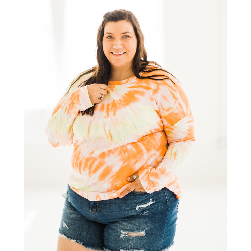 Vitamin C Tie Dye Sweatshirt