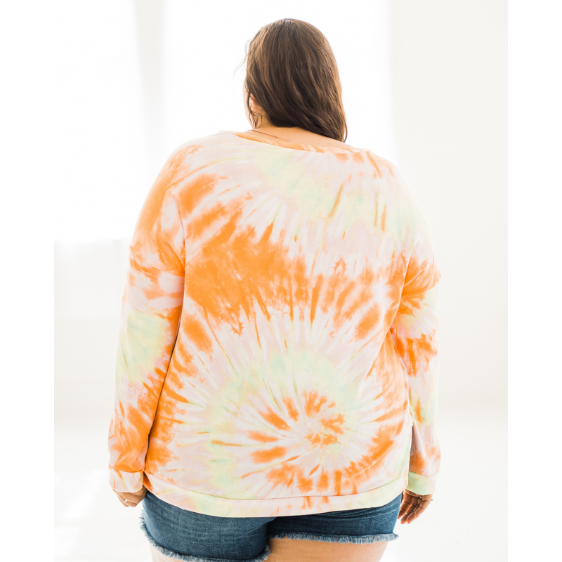 Vitamin C Tie Dye Sweatshirt