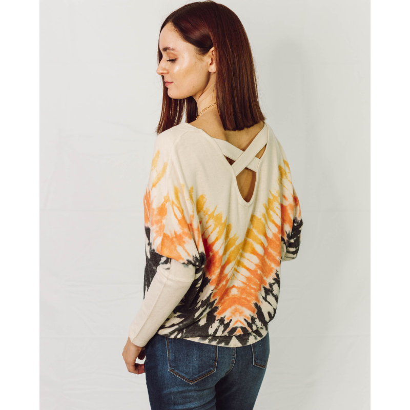 Peace, Love & Style Chevron Long Sleeve