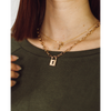 Lock & Key Layered Necklace - Shop with Leila