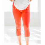 Quintessential Spring Jeggings in Coral