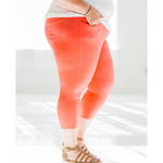 Quintessential Spring Jeggings in Coral