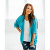 Turquoise Waters Chiffon Cardigan