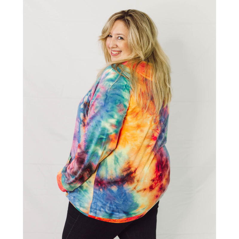 Oui, Oui Tie Dye Hoodie