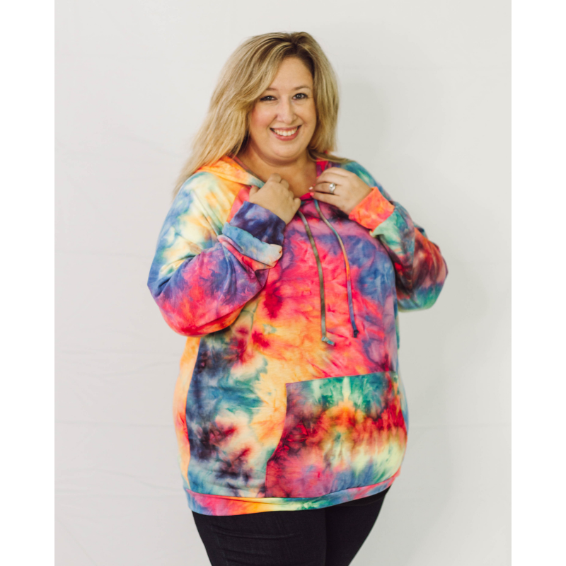 Oui, Oui Tie Dye Hoodie