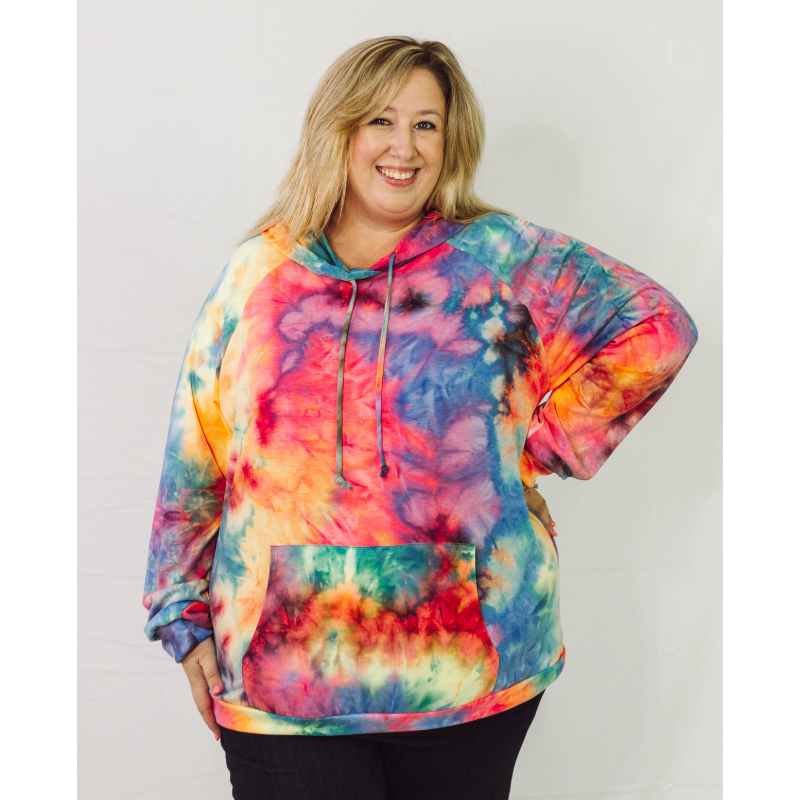 Oui, Oui Tie Dye Hoodie