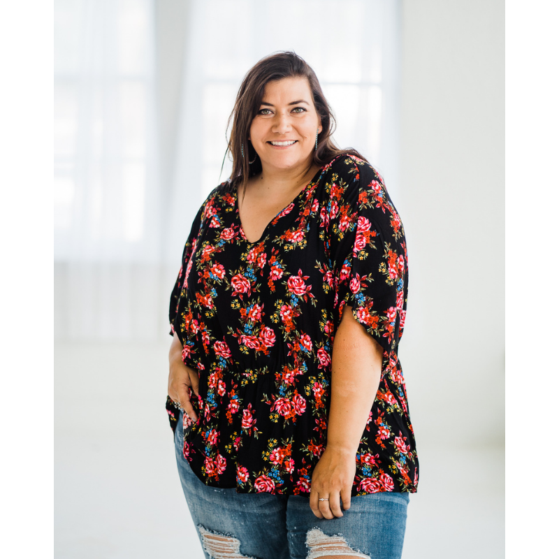 Pretty Petals Blouse