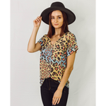 Ooh La La Cheetah Short Sleeve Top