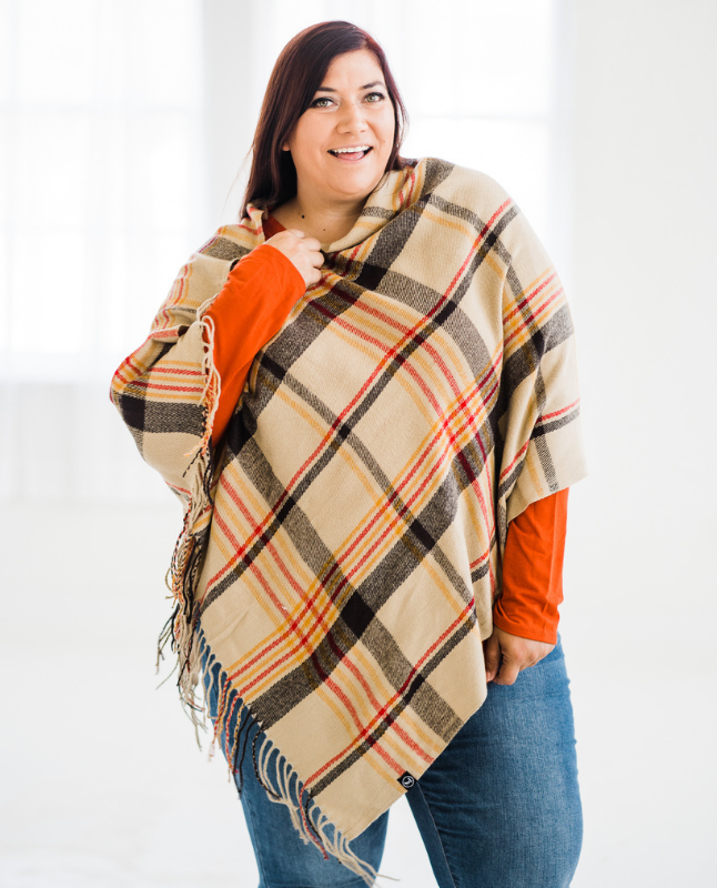 Fall Days Forever Convertible Poncho