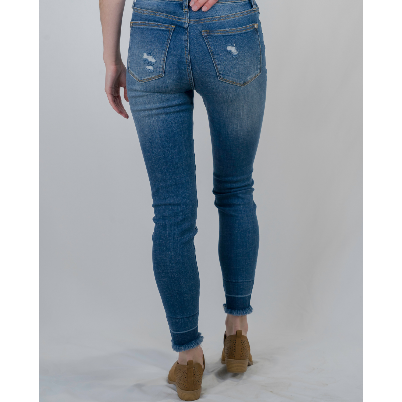 Judy Blue Released Hem Skinny Jean