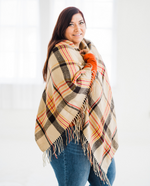 Fall Days Forever Convertible Poncho