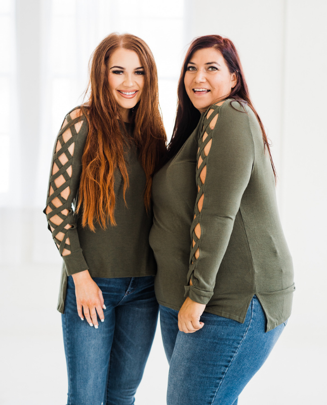 Olive Everything About Fall Top
