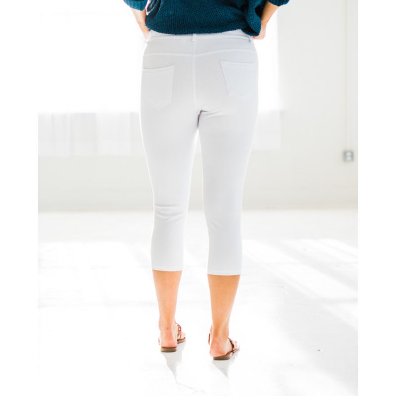 Quintessential Spring Jeggings in White