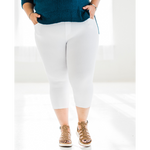 Quintessential Spring Jeggings in White