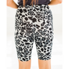 Totally Rad Leopard Print Bike Shorts