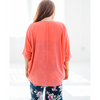 Poppy Fields Chiffon Cardigan