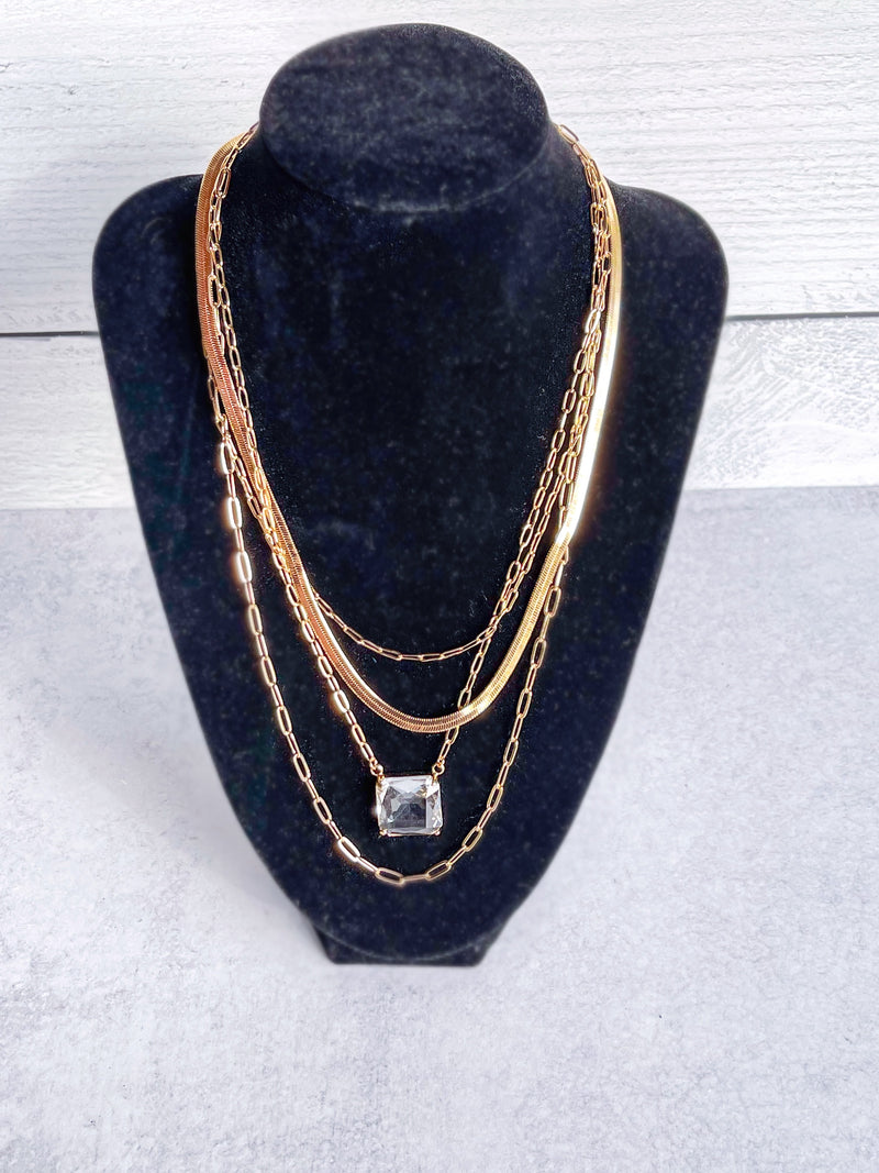 Layers of Style Gold Necklace
