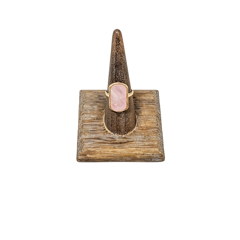 Reese Stone Ring - Pink