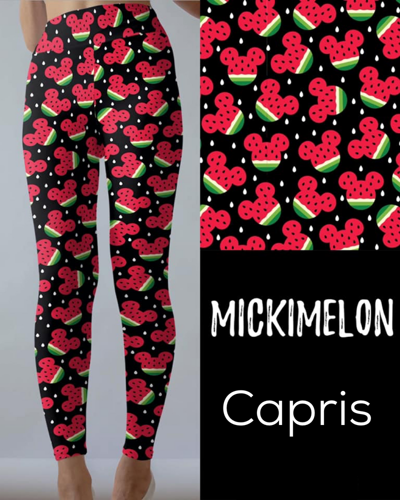 Mouse Melon Ears Capris