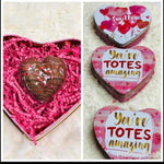 Chocolate Bomb Hearts (Cocoa & Cappucino)